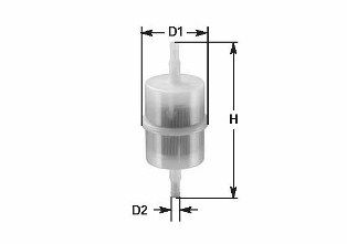 CLEAN FILTERS Polttoainesuodatin MBNA 016